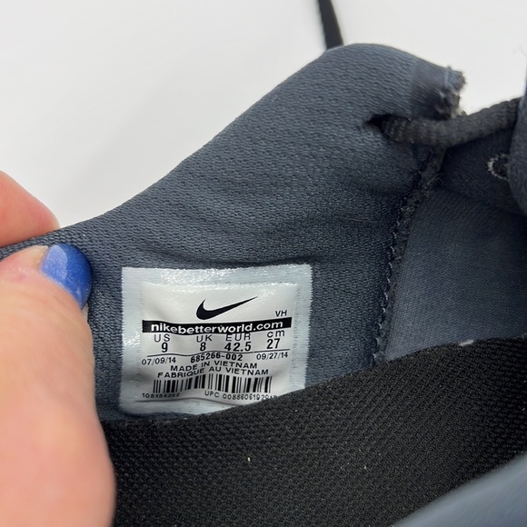 Nike Fitsole Slate Blue & Black Men’s Athletic Shoe- Size 9 - Picture 7 of 8